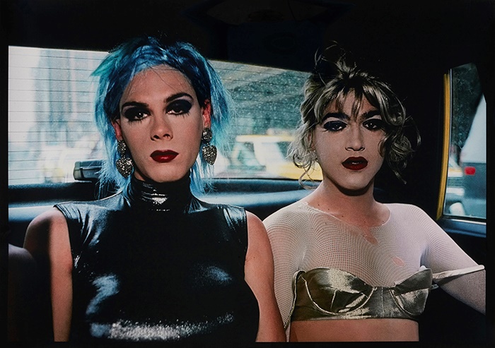 NAN GOLDIN (AMERICAN B.1953) MISTY AND JIMMY PAULETTE IN A TAXI, NYC - 1991